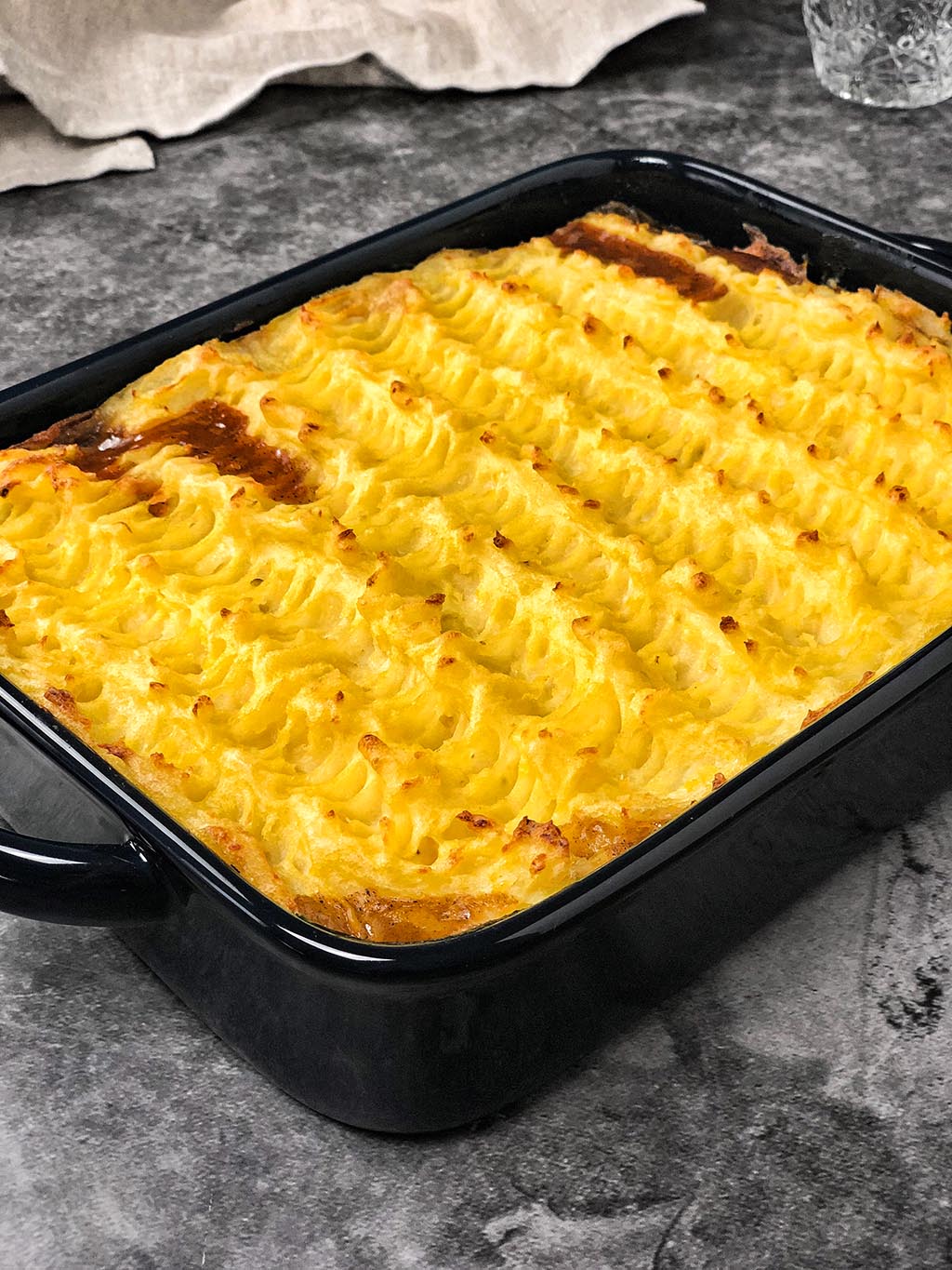 Vegan shepherd’s pie