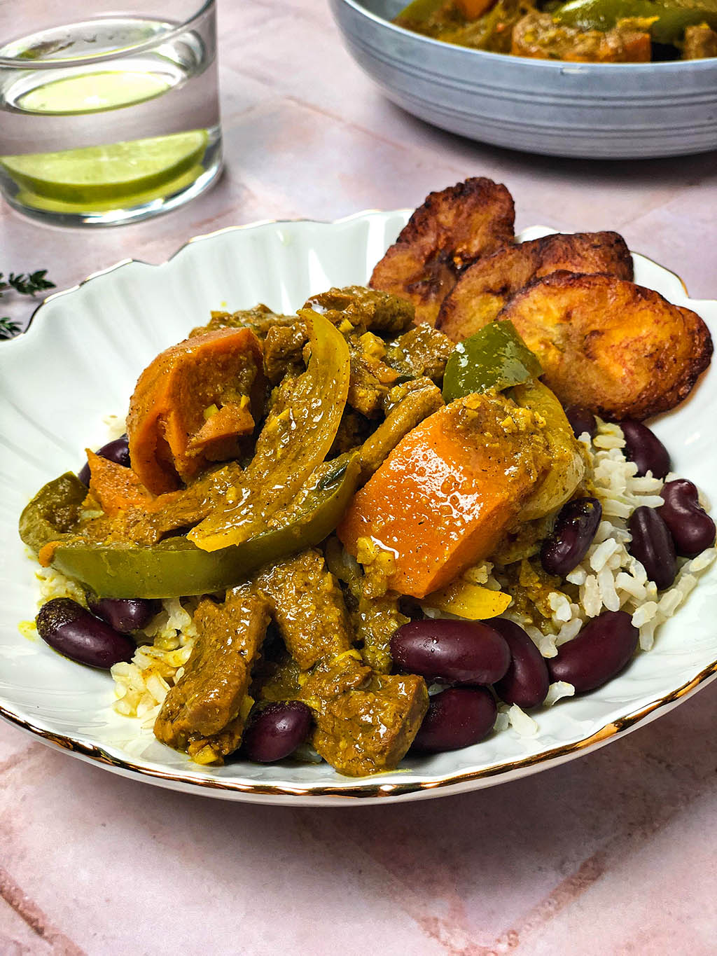 Caribische curry