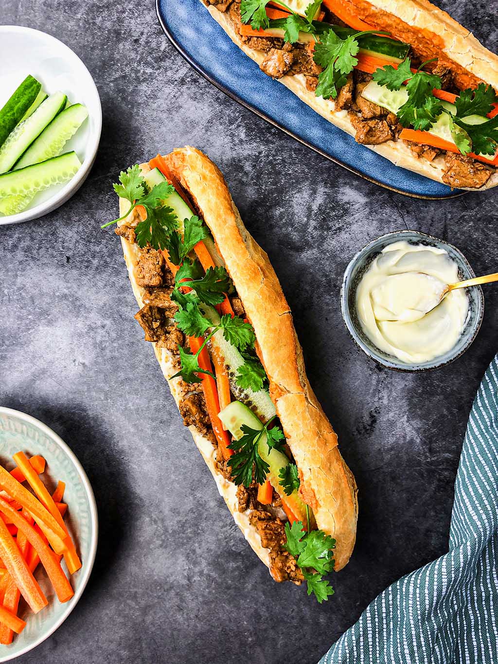 Vegan bánh mì